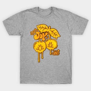 Joy Cherries - Golden Yellow T-Shirt